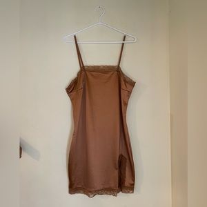 Satin slip dress 2/$20